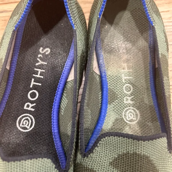 Camo green Rothy’s flats - Image 6