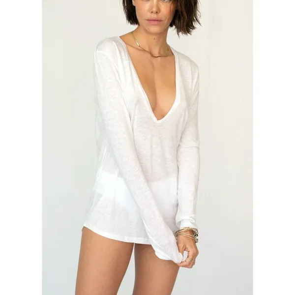 STILLWATER The Deepest‎ U Neck Long Sleeve NWT Sz L - Image 2