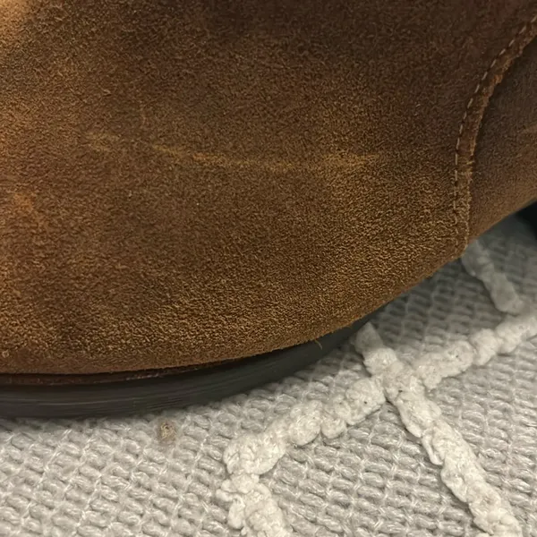 Born Brown Ankle Booties with Buckle Size 8 - Image 12