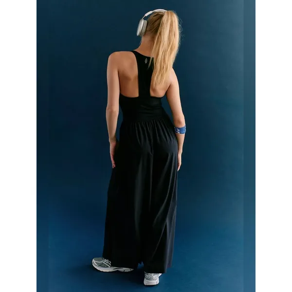 Free People Renewal Waves One-Piece Jumpsuit in Black M - Image 6