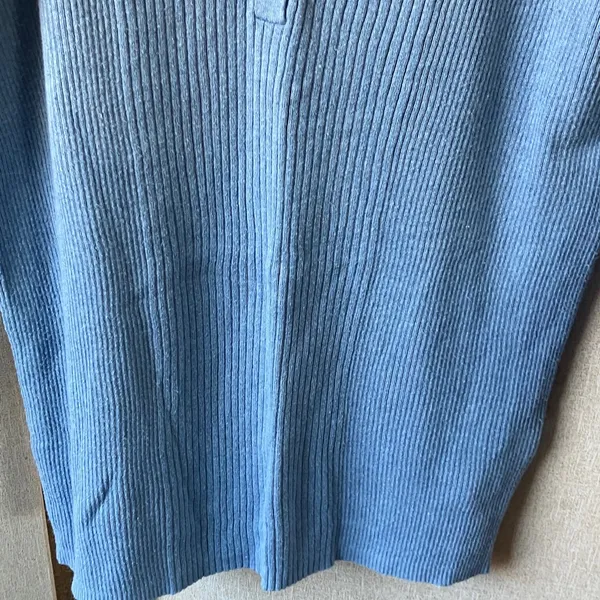 FINAL MARKDOWN Vintage GAP Light Blue Knit Sweater XL - Image 5
