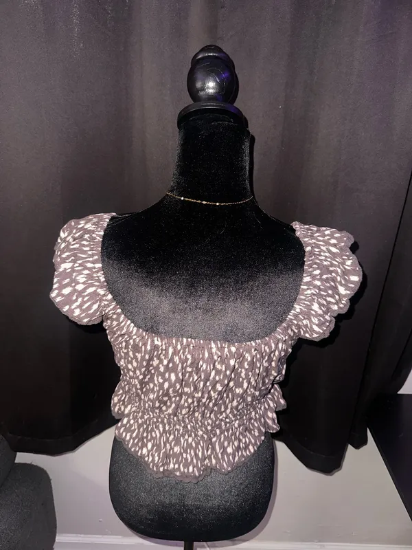 Boutique Baby Doll Blouse Shirt - Image 4