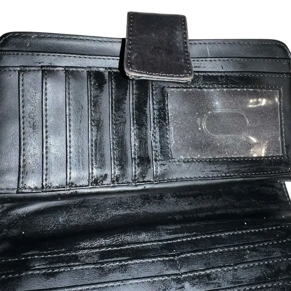 Safe keeper Black Leather Wallet. Pre loved. - Image 7