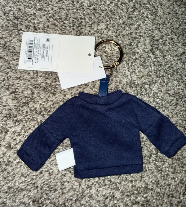 Parke x Target Navy Blue Mockneck Sweatshirt Keychain Bag Charm - Image 2