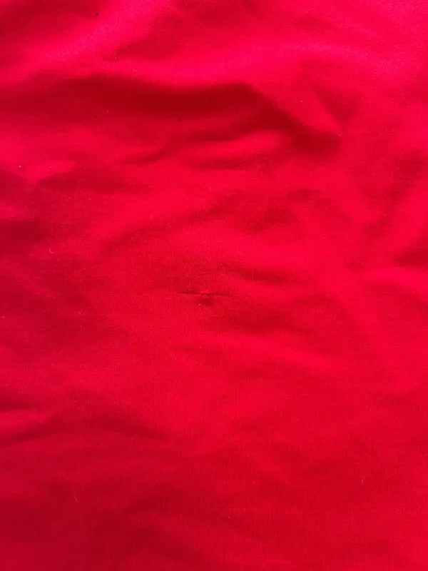 Free People Intimately Cropped High Neck Red Top - Image 4