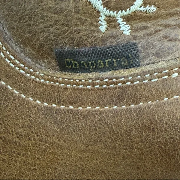 Chaparral Brown Embroidered Western Boots SZ:6.5 - Image 5