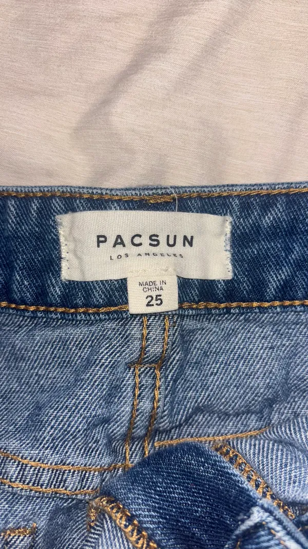 PacSun Jean Skirt Mini Denim Blue - Image 3