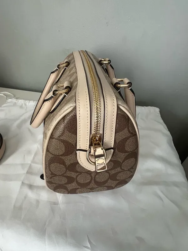Coach Rowan Satchel In Colorblocked And Matching Wallet - Image 13