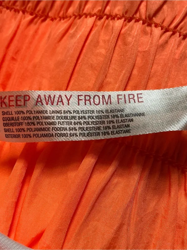 Free people movement “the way home” high rise smocked waistband shorts papaya XS - Image 7