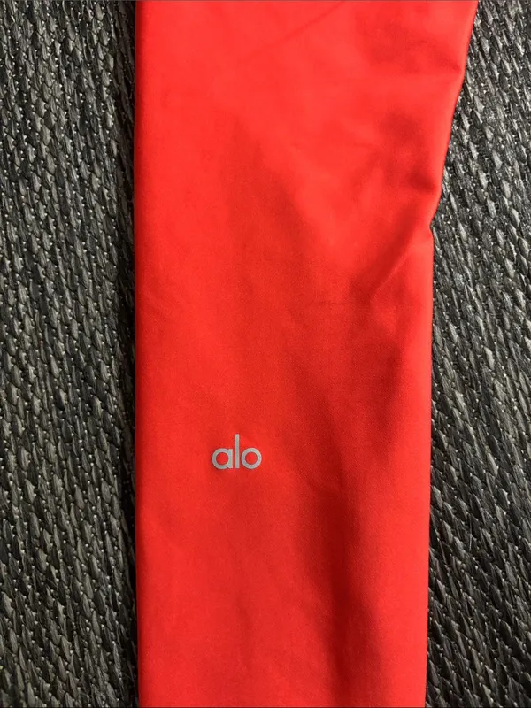 Alo Yoga High-Waist Airlift Legging Orange Red - Image 3