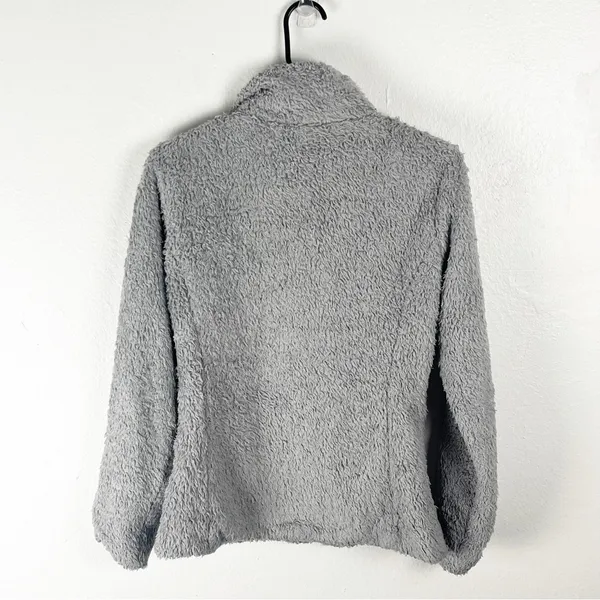 PATAGONIA Gray Los Gatos Full Zipper Pockets Fleece Jacket Small Outdoors Casual - Image 2