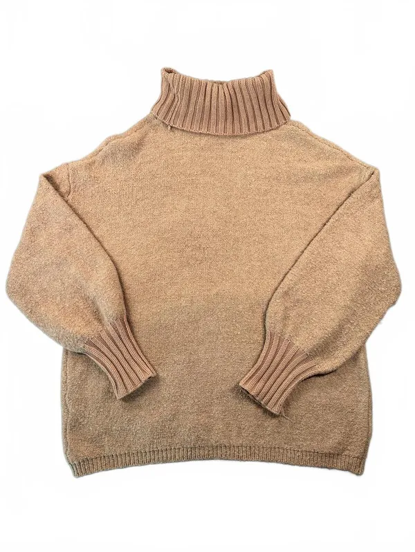 Altar'd State | Extra Small | Pink Chunky Sweater Turtleneck - Image 6