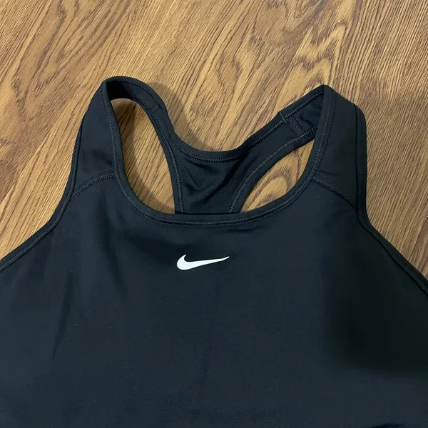 Nike Black Dri-Fit Athletic Sports Bra Size Small - Image 2