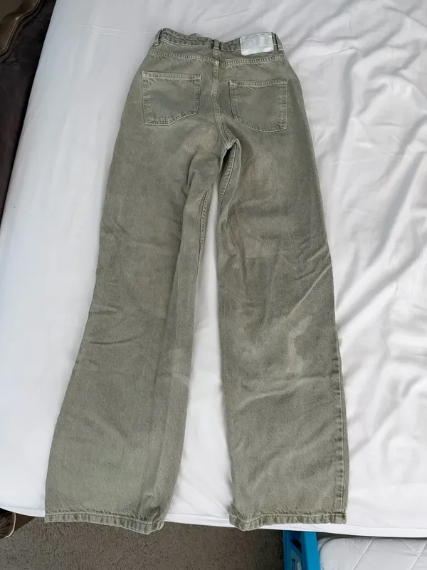 Green Zara Jeans - Image 2