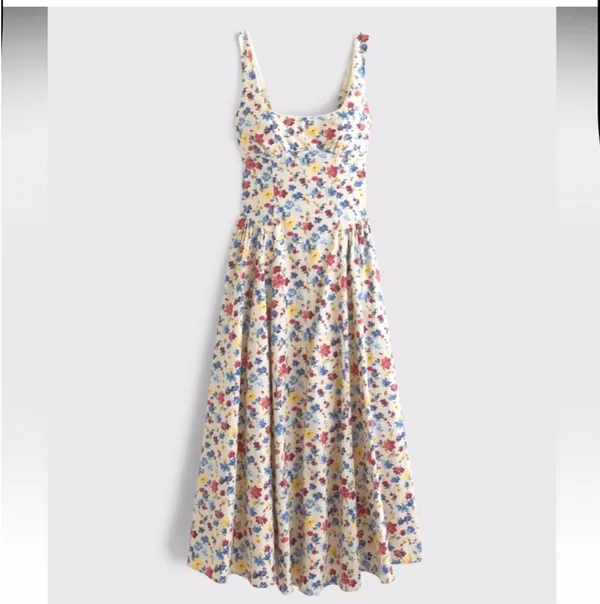 New Abercrombie & fitch Dylan bra free midi dress - Image 2