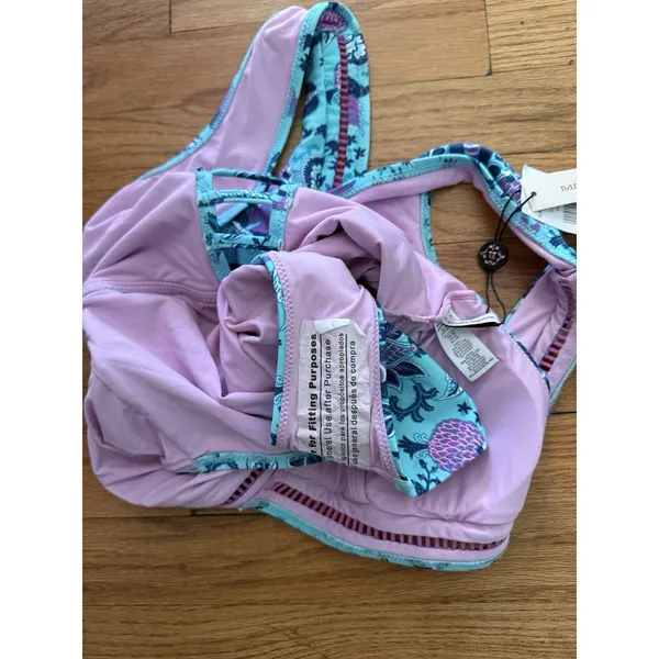 NWT Nanette Lepore Floral‎ Plunge One Piece Swimsuit Size 4 - Image 8