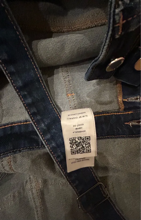 AUTHENTIC True Religion iconic horseshoe BF Slim Dark Wash Fashionable overalls - Image 21