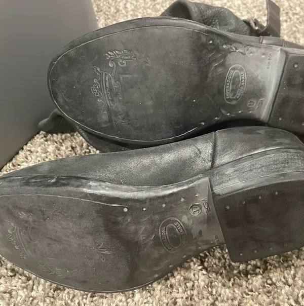 Black Boots Size 7 - Image 2