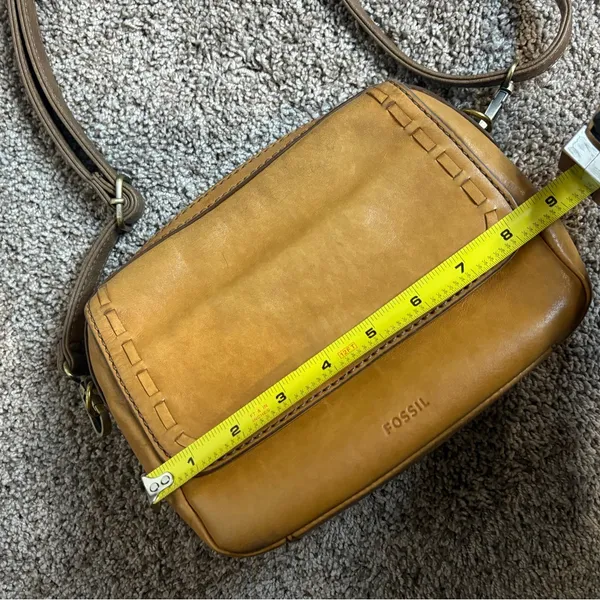 Fossil Leather Crossbody Bag - Image 11
