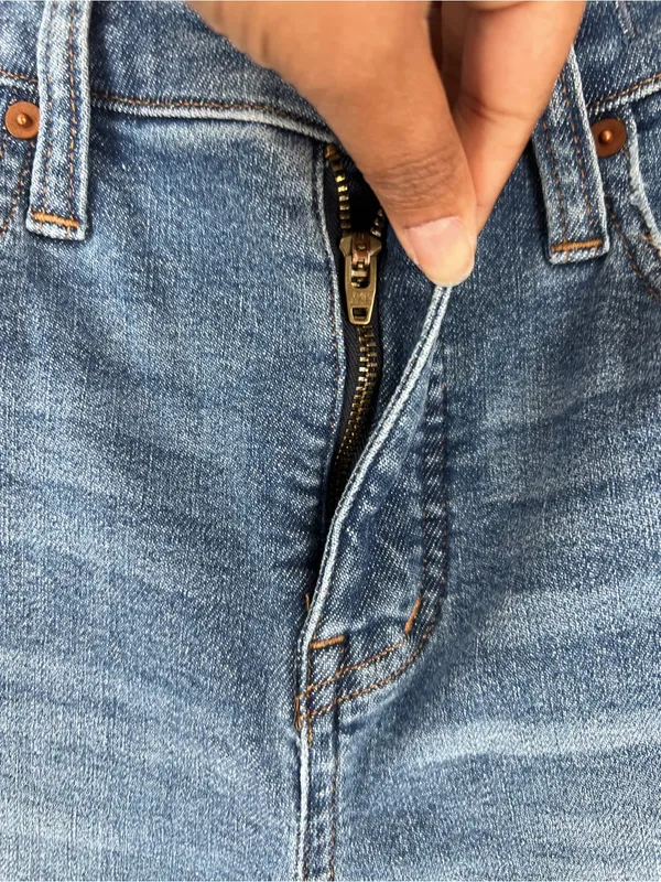 Madewell Medium Wash‎ Denim High Rise Skinny Crop Jeans Size 26 - Image 4