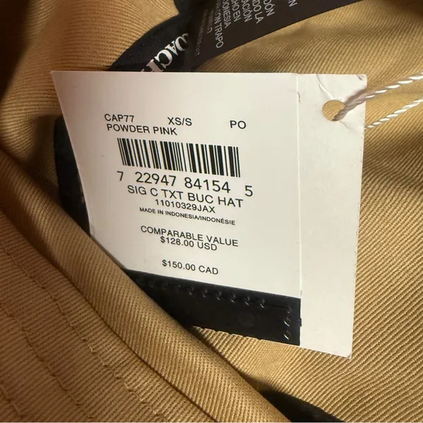 Coach signature Bucket Hat XS/S - Image 5