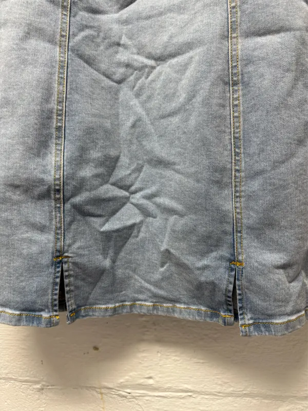 Aeropostale Denim Square-Neck Slim Dress - Image 3