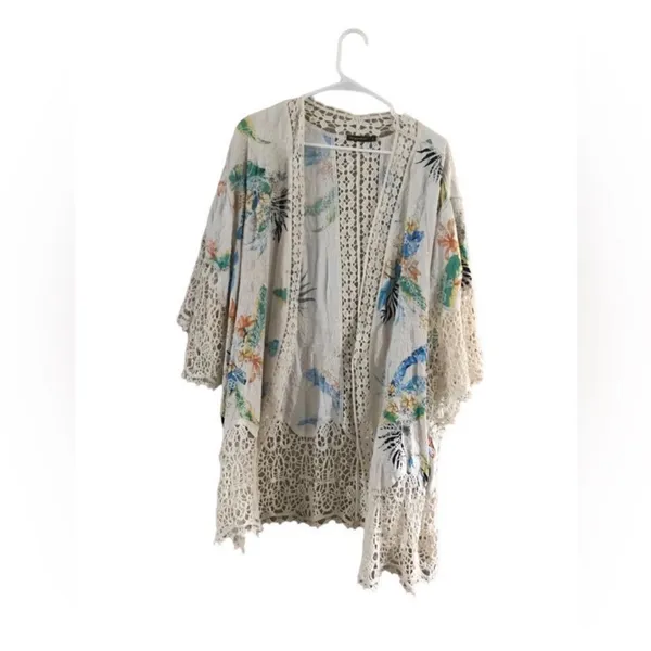 Spiaggia Dolce Floral Sheer Swim Coverup - Image 8