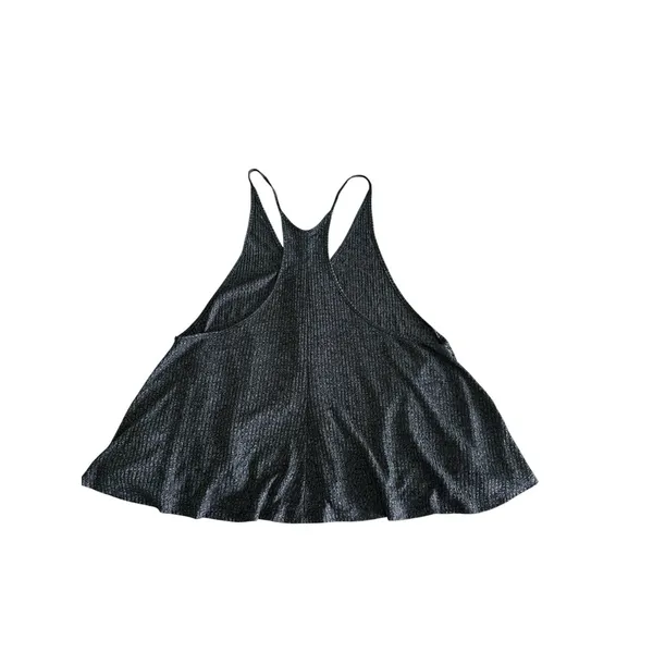 Free People Intimately NWT Wear Me Now Racer Back Tank Gray Size Small Ribbed - Image 4