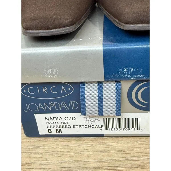 Circa Joan & David Heels Womens 8M Espresso Brown Nadia CJD Pump - Image 2