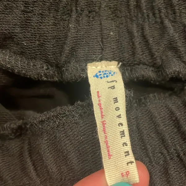 Free People movement black joggers - Image 3