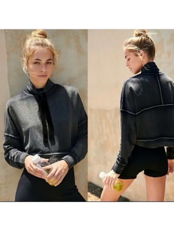 FREE PEOPLE MOVEMENT Lara Drawstring Pullover - Image 3