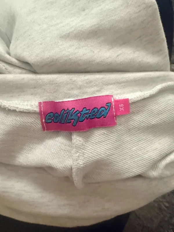 Edikted Fold Over Leggings Flare - Image 4