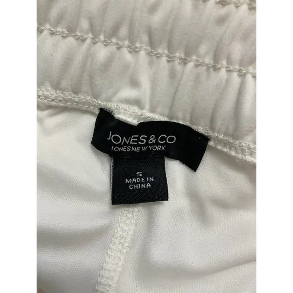 Jones & Co White Athletic Skort Pockets Small New No Tag - Image 6