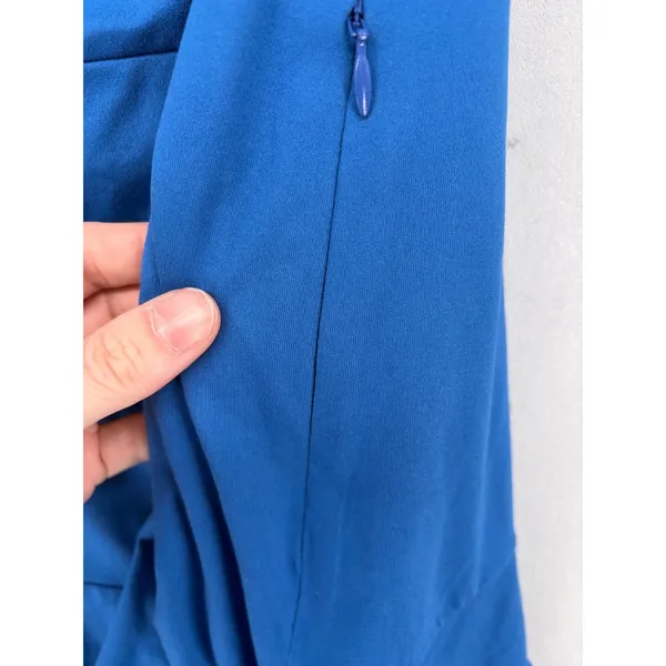 J. Jill Fit Supreme Stretch‎ Skort Women Medium Blue Flounce Hem Athletic NEW - Image 5