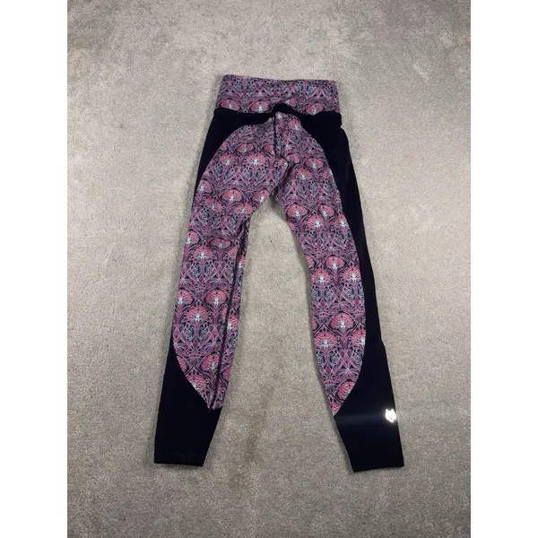 Greyson Leggings Womens Small Floral Nouveau NWT‎ Golf Purple - Image 6