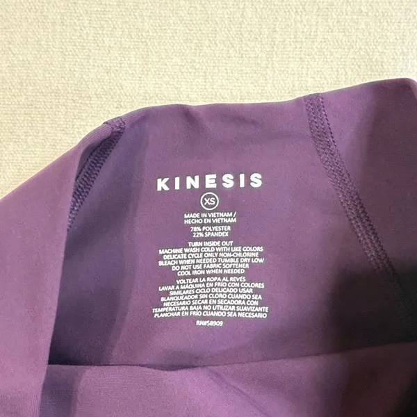 Kinesis Women's Purple High-Waisted Leggings - Image 3