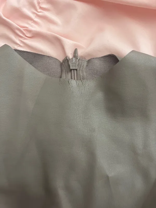SKIMS Faux Leather Bodysuit - Image 4
