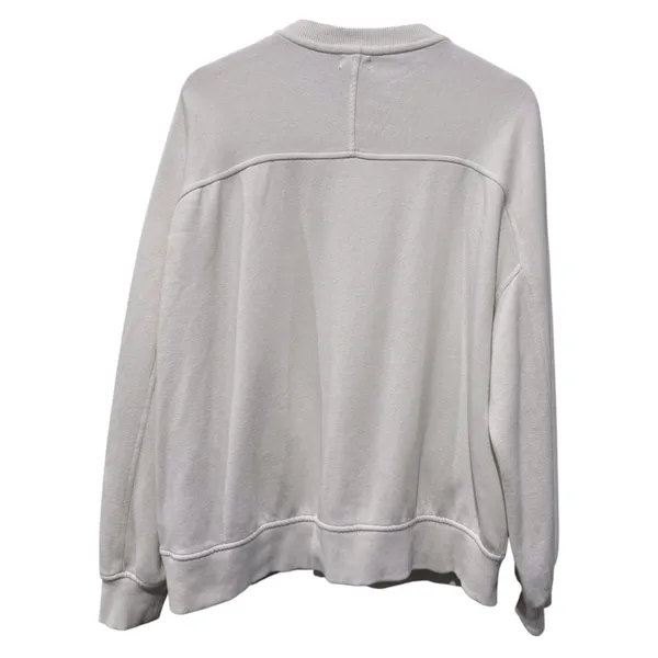 Aerie Cardi Bomber Fleece Sweatshirt Oversized Women Sz S White Boho Sweater - Image 2