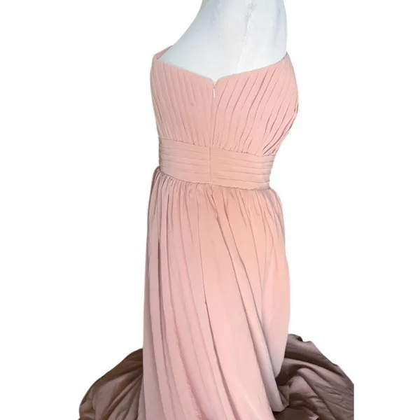 ‘New Boutique Gorgeous One Shoulder Chiffon Wedding Bridesmaid Prom Dress - 12 - Image 3