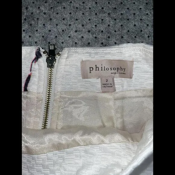 Women's Philosophy Beautiful‎ Abstract Floral Business Career Pencil Skirt Sz 2 - Image 2