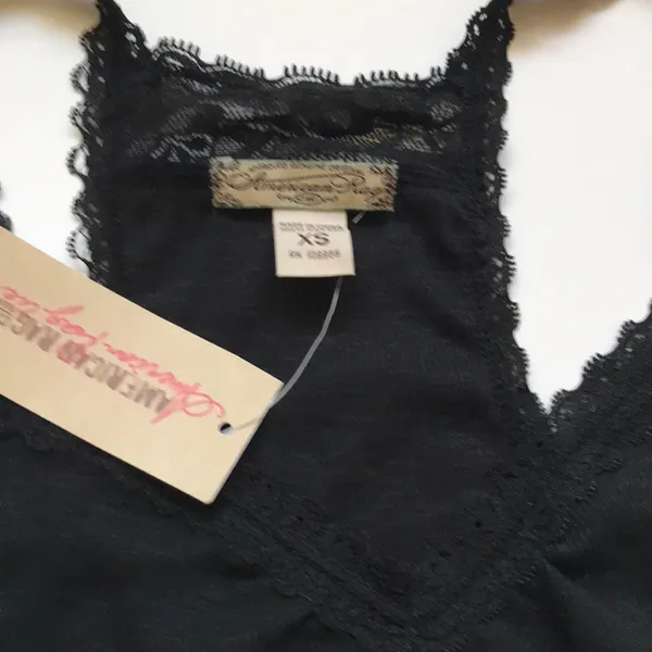 Black Lace Cami - American Rag - BNWT - XS - Image 3