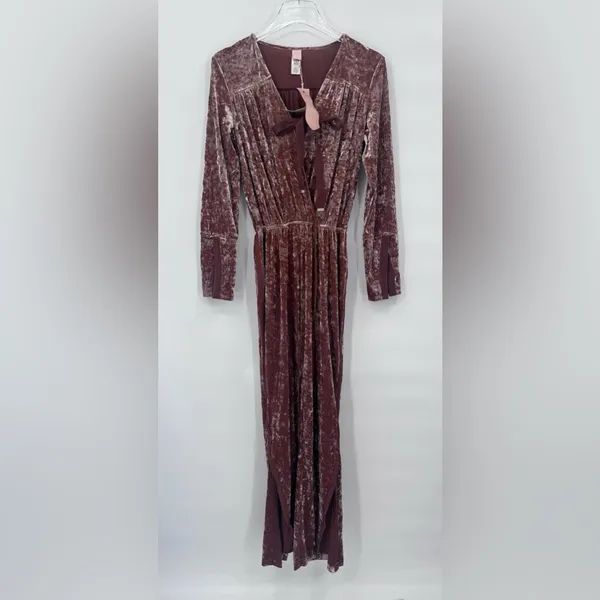 We Are HAH HOT AS HELL Revolve Jump On It Velvet Jumpsuit M NWT‎ $298 - Image 2