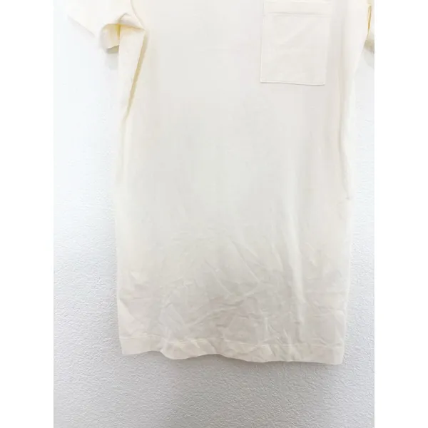 Everlane The Organic Cotton Weekend Tee Dress Size Medium Cream Lightweight - Image 10