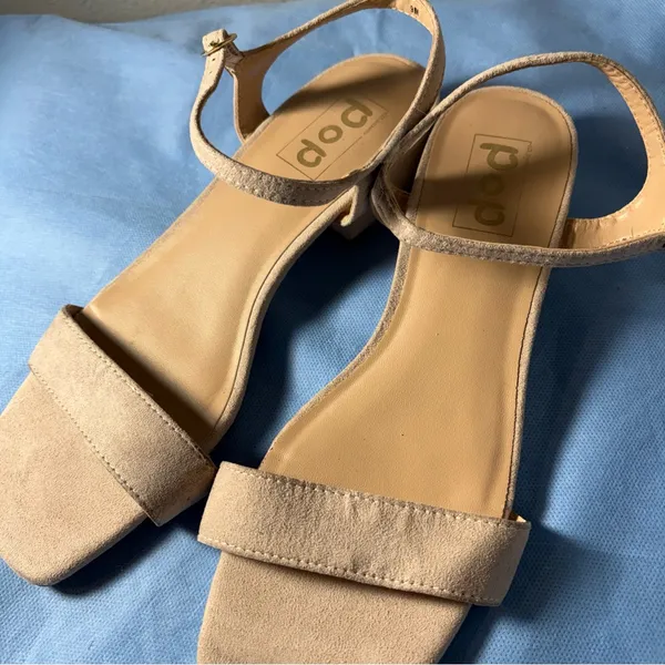 Pop Women's Tan Sandals Size 9 - Image 14