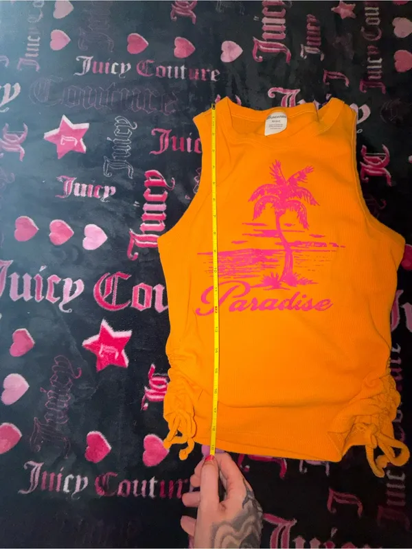 No Boundaries Paradise ruched tank top - Image 4