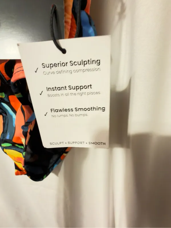 NWT S3 Swim Smoothing Cinch Adjustable Side Tie High Waist Bottom, Medium - Image 14