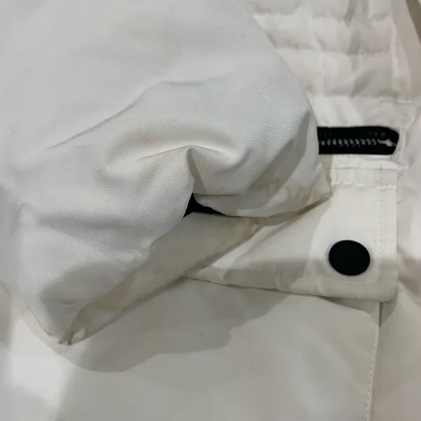 10 Crosby Derek Lam White Puffer Jacket - Image 4