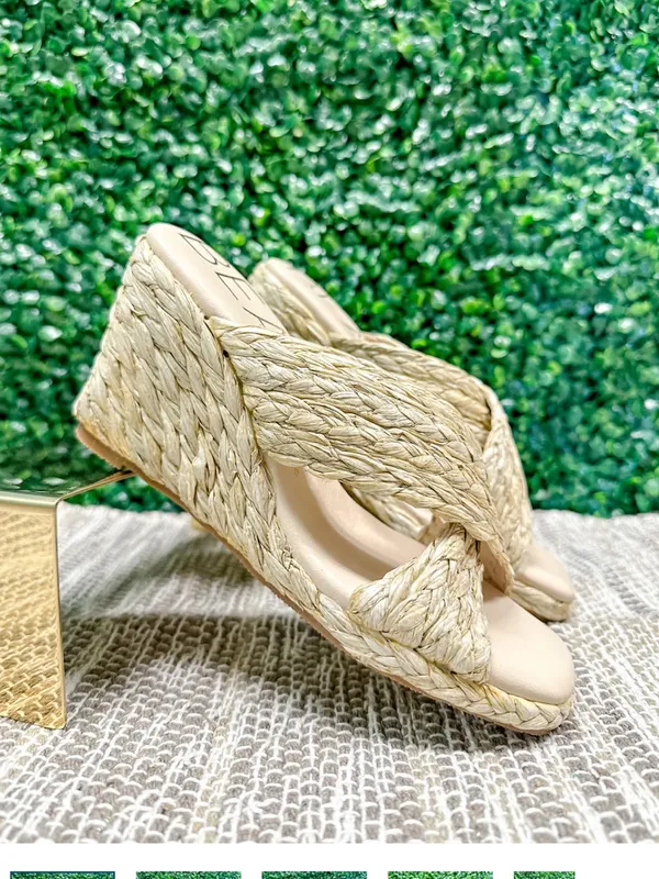 Beach By Matisse Bondi Woven Espadrille Wedge Sandal - Natural - Image 3