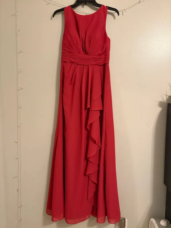JJ's House Bridesmaid Dress Chiffon - Image 4