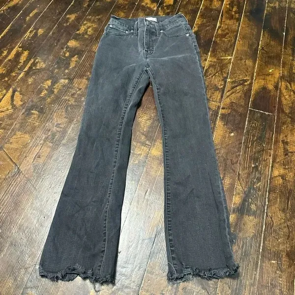 Madewell Cali Demi boot black sustainable size 23 normcore jeans - Image 3
